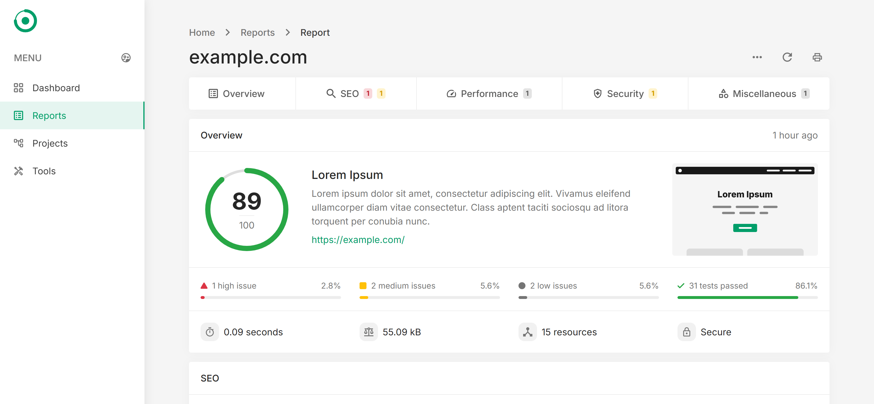 Financial Auditing Platform Dashboard